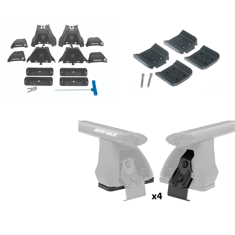 Cargue la imagen en el visor de la galería, Kit Barras de Techo Rhino-Rack Honda Civic 2022-2025
