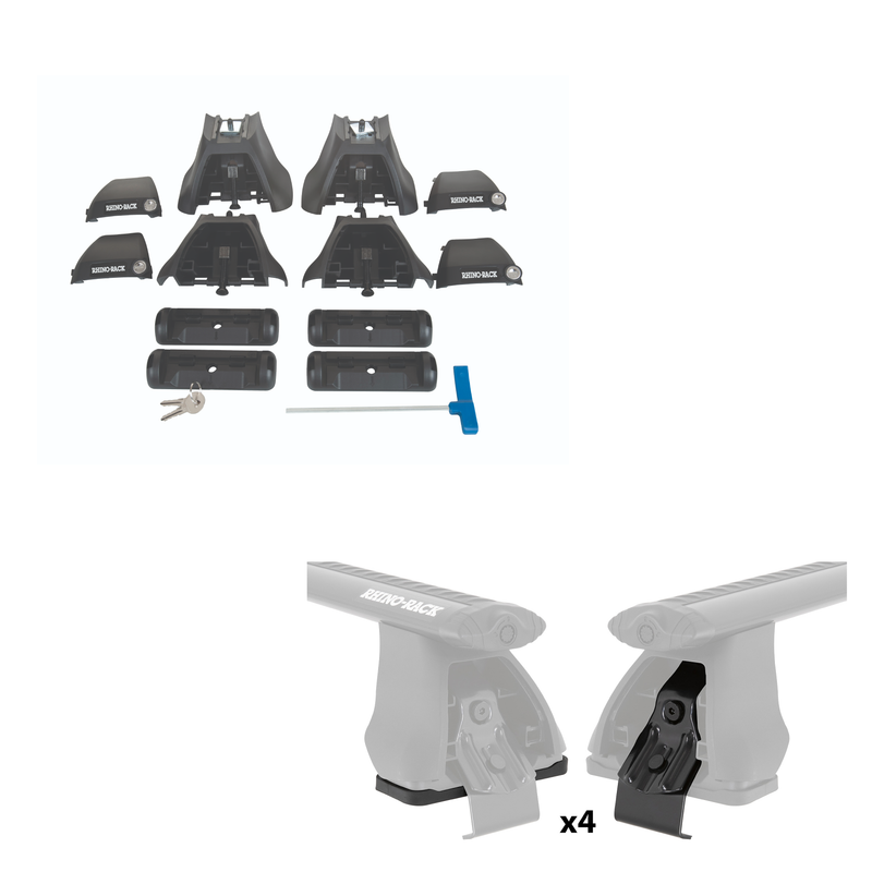 Cargue la imagen en el visor de la galería, Kit Barras de Techo Rhino-Rack Hyundai Elantra 2016–2020
