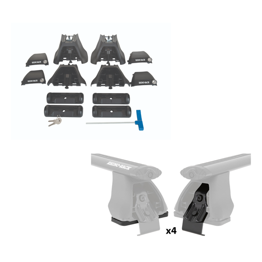 Kit Barras de Techo Rhino-Rack Nissan Versa 2013-2019