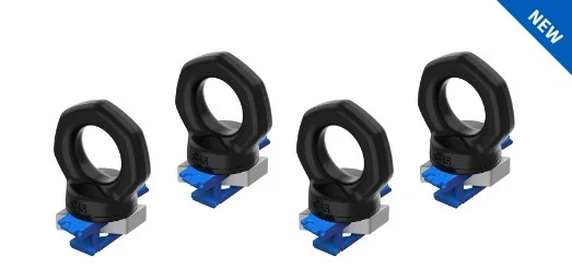 Cargue la imagen en el visor de la galería, Kit de Argollas de Amarre Rhino-Rack con Zwifloc
