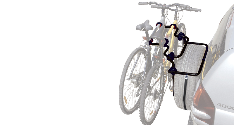 Cargue la imagen en el visor de la galería, PORTABICICLETA PARA MONTAR EN RUEDA REFACCION CAPACIDAD 2 B
