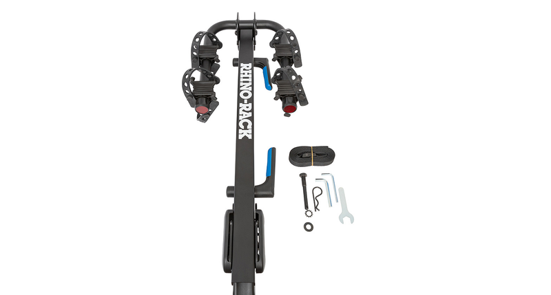 Cargue la imagen en el visor de la galería, PORTABICICLETAS DE TIRON PARA 2 BICICLETAS
